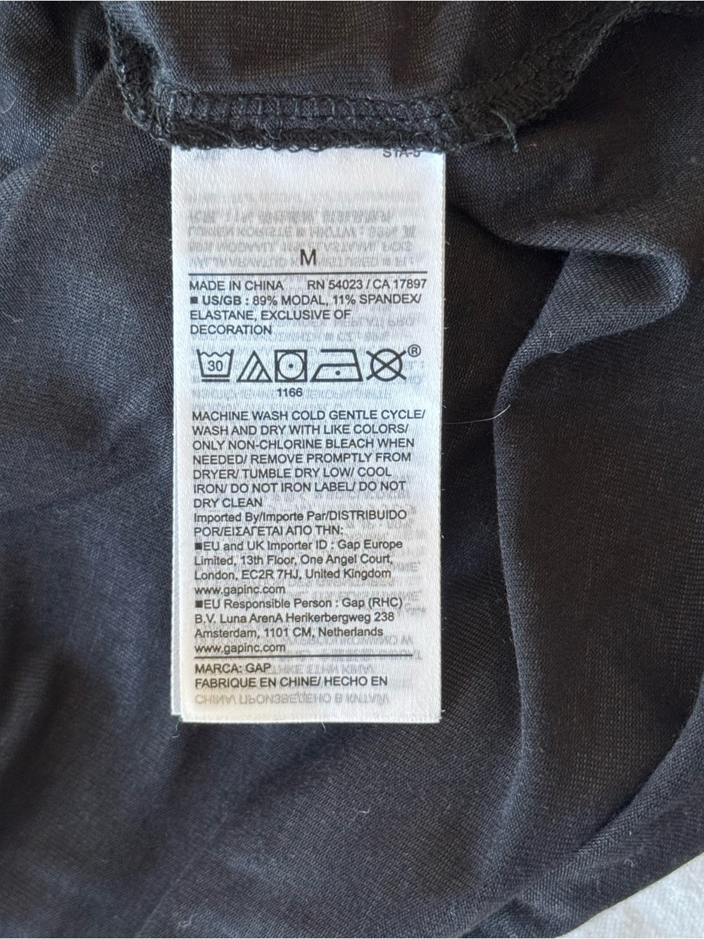 Gap | Women’s Black SoftMade Modal Pajama Set - Picture 7 of 12
